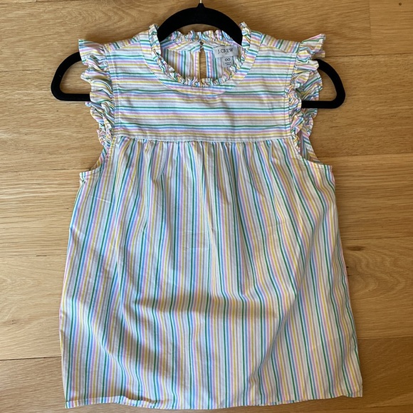 J. Crew frilly blouse - Picture 1 of 5